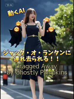 ジャック・オ・ランタンに連れ去られる