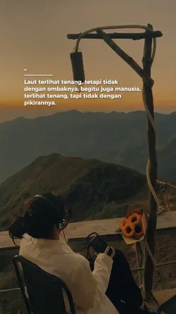 terlihat tenang