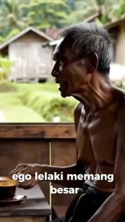 Diamnya seorang pria