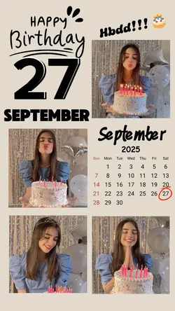 hbd 27 September