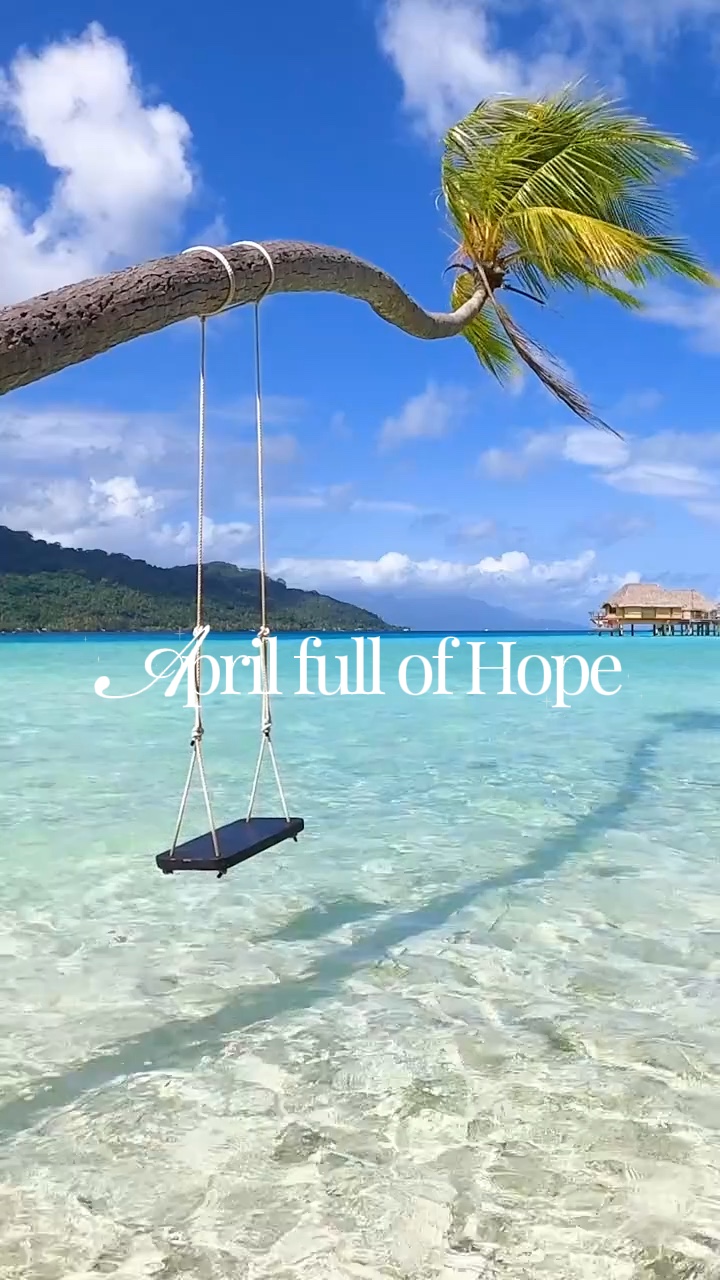 Abril lleno de esperanza