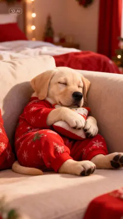 sleeping pet