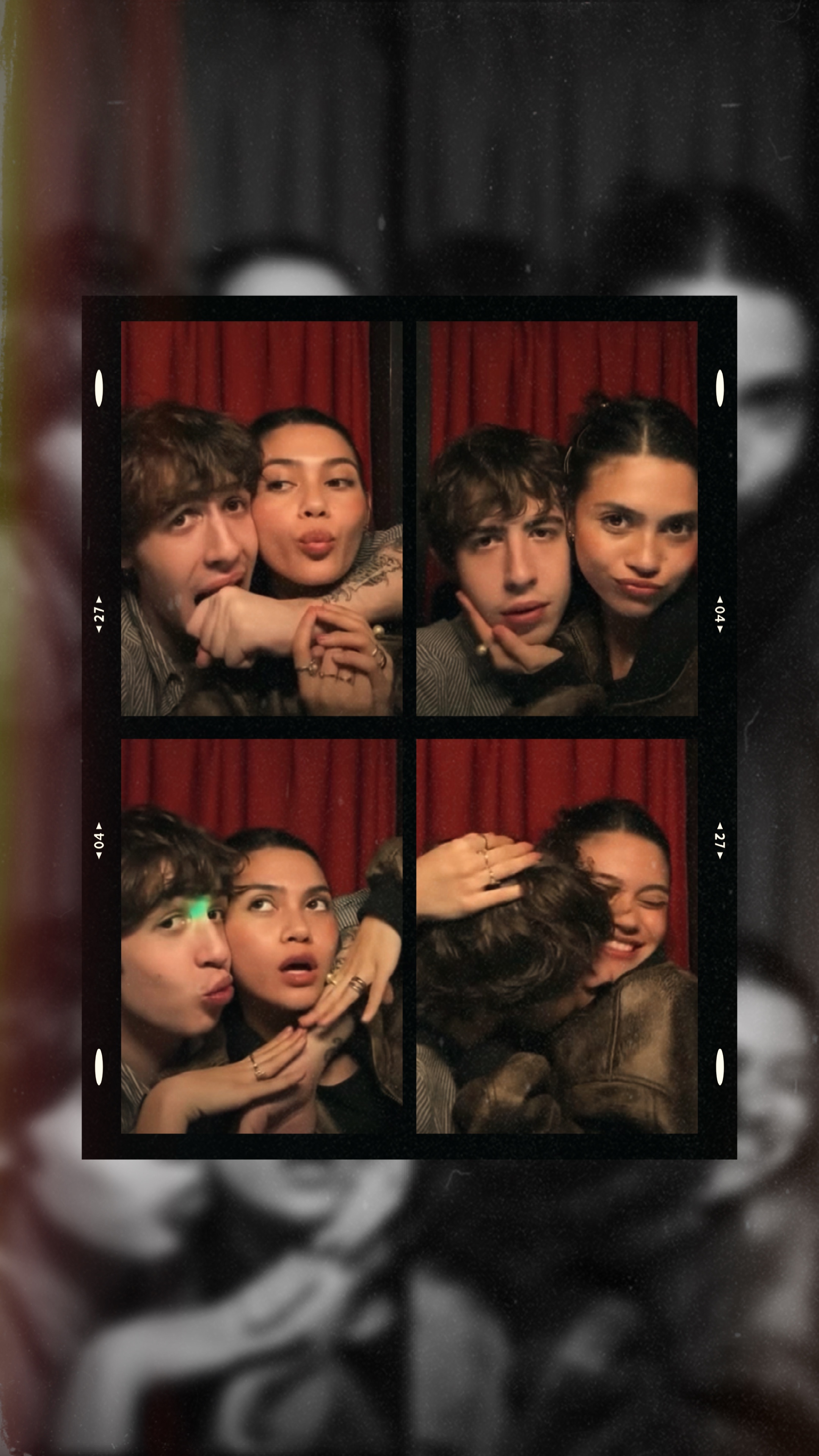 Cabina de fotos de amor 