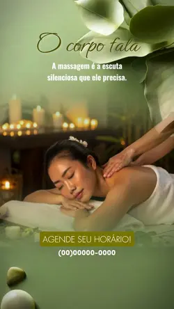 Agenda • MASSAGEM