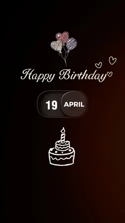 19 APRIL BIRTHDAY