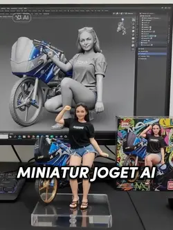 MINIATUR JOGET VIRAL