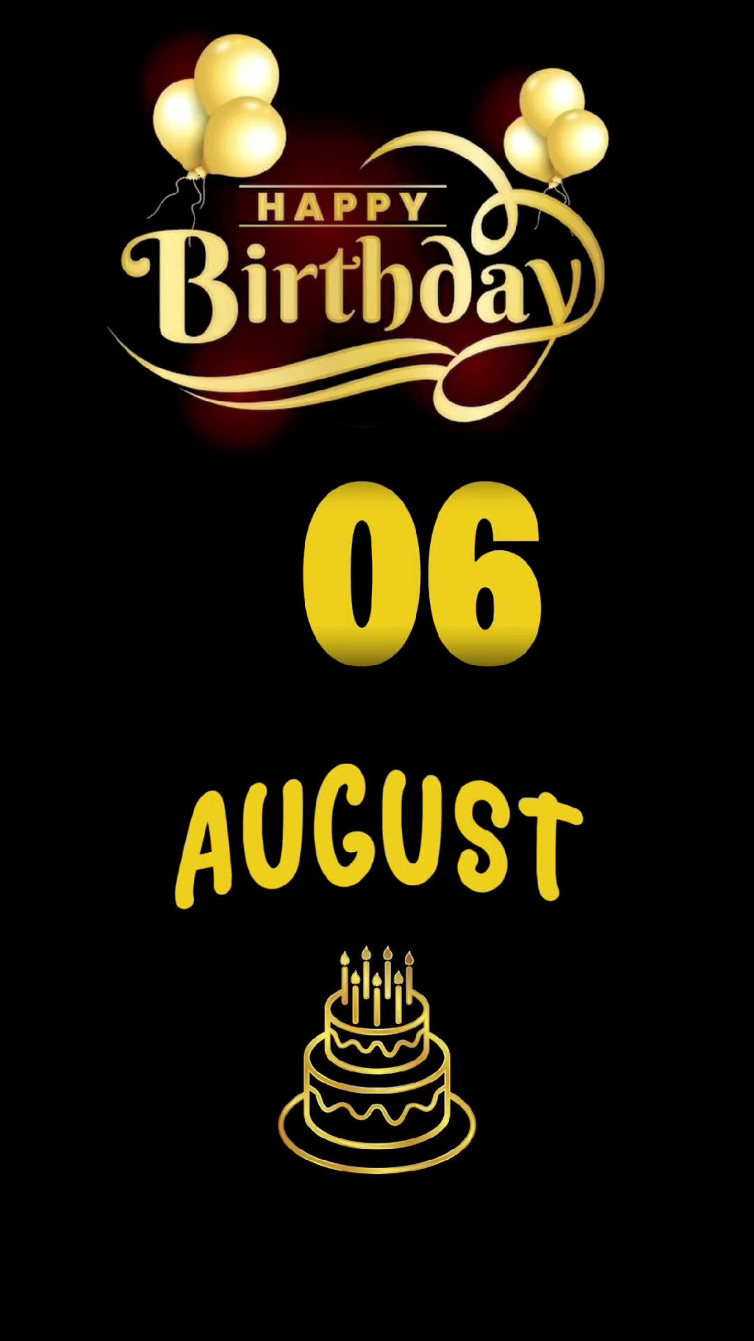 Birthday 06 August