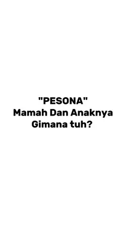 Mamah dan anaknya