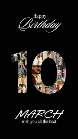 10 MARCH BIRTHDAY
