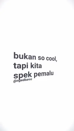 bukan so cool