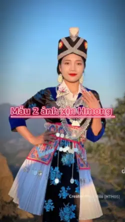 Mẫu 2 ảnh xịn Hmong
