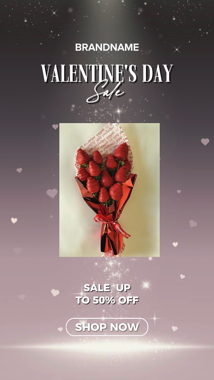 Venta del día de San Valentín