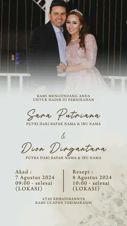 undangan pernikahan