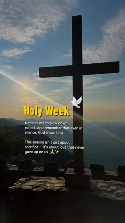 Holy Week 🙏
