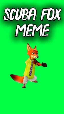SCUBA FOX MEME