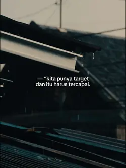 kita punya target
da