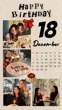 hbd 18 December
