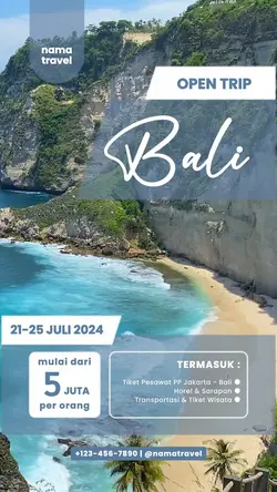 story : open trip