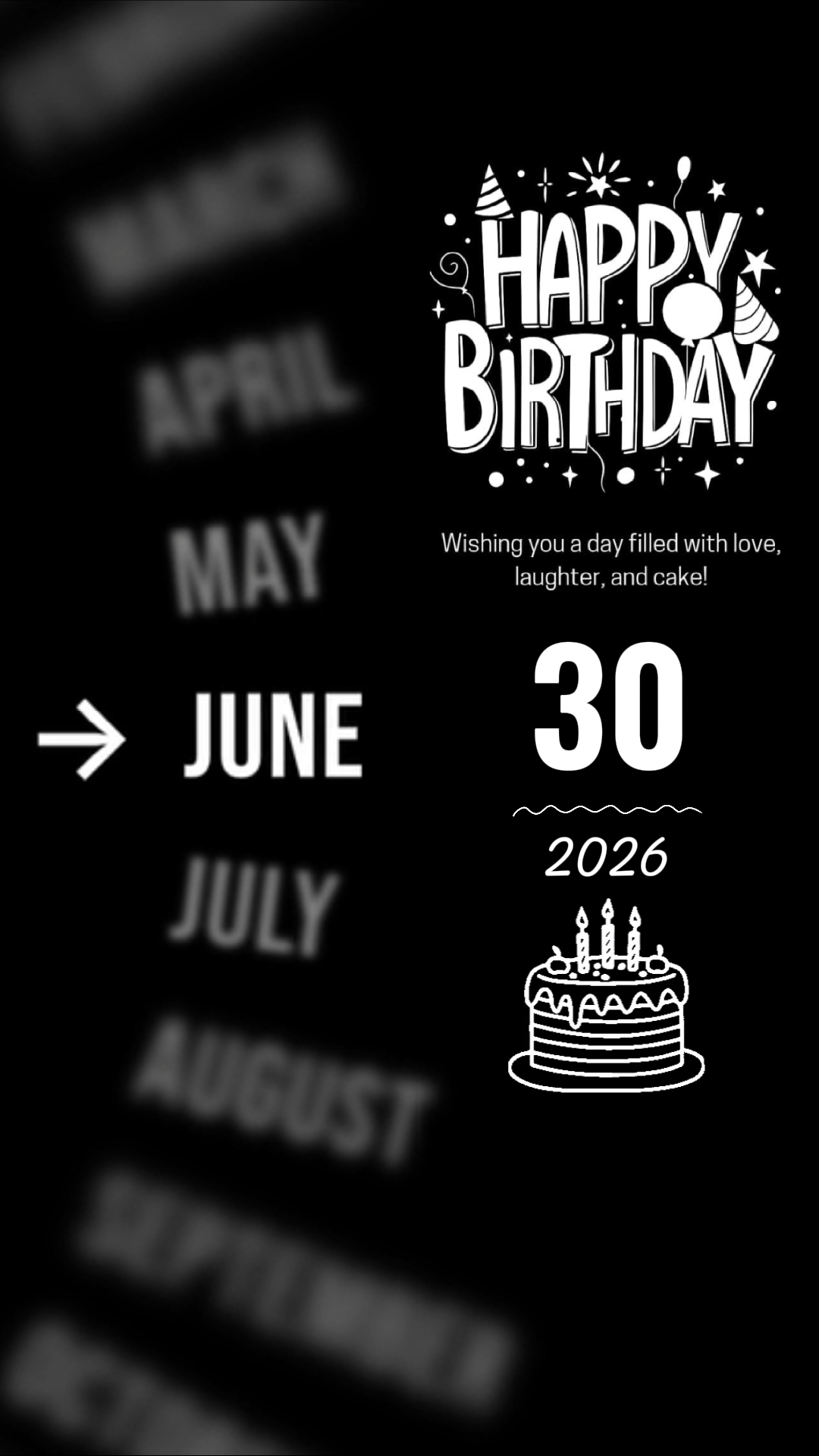 SELAMAT ULANG TAHUN AYAH 30 JUNI