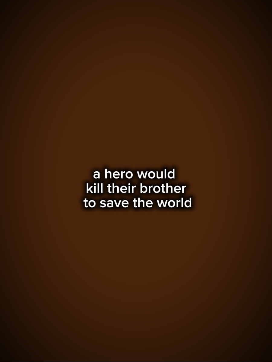 a hero would kill...