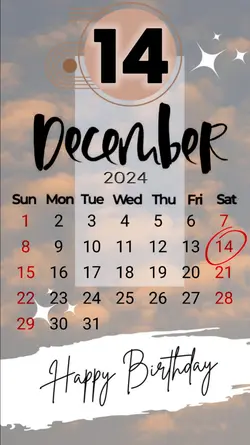 brithday 14 dec 2024