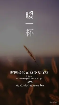 暖一杯茶 เพลงจีน