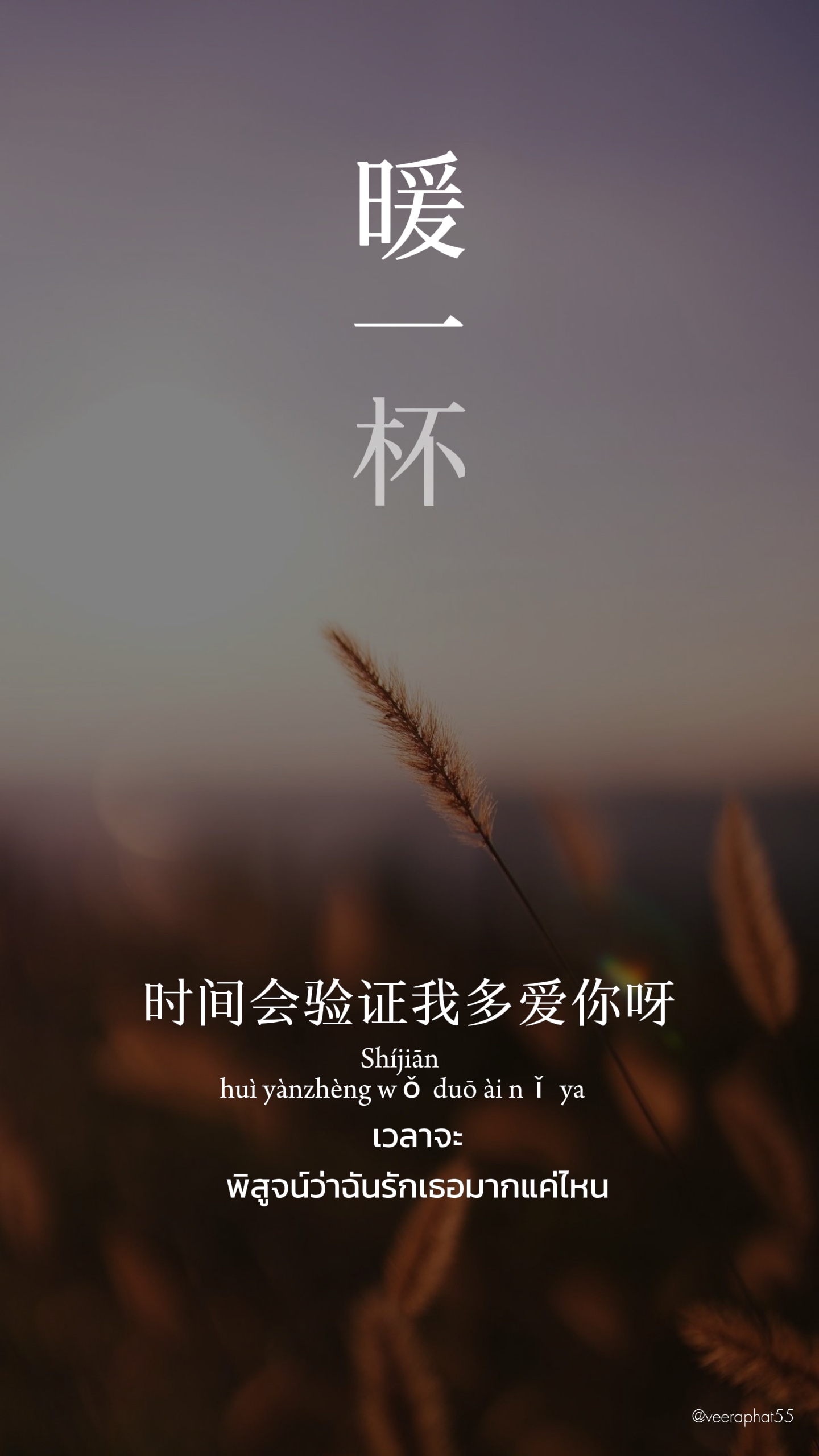 暖一杯茶 เพลงจีน