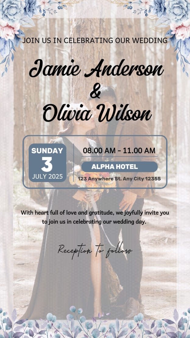 wedding invitation