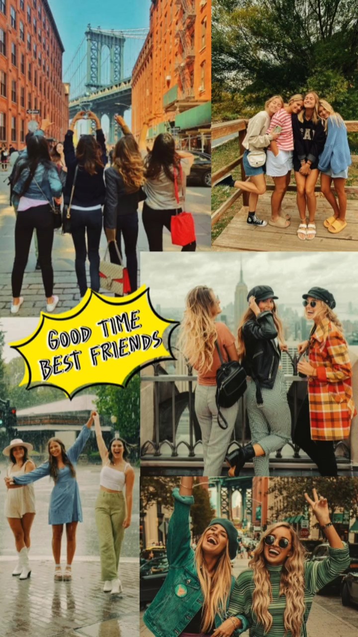 Friends in Collage