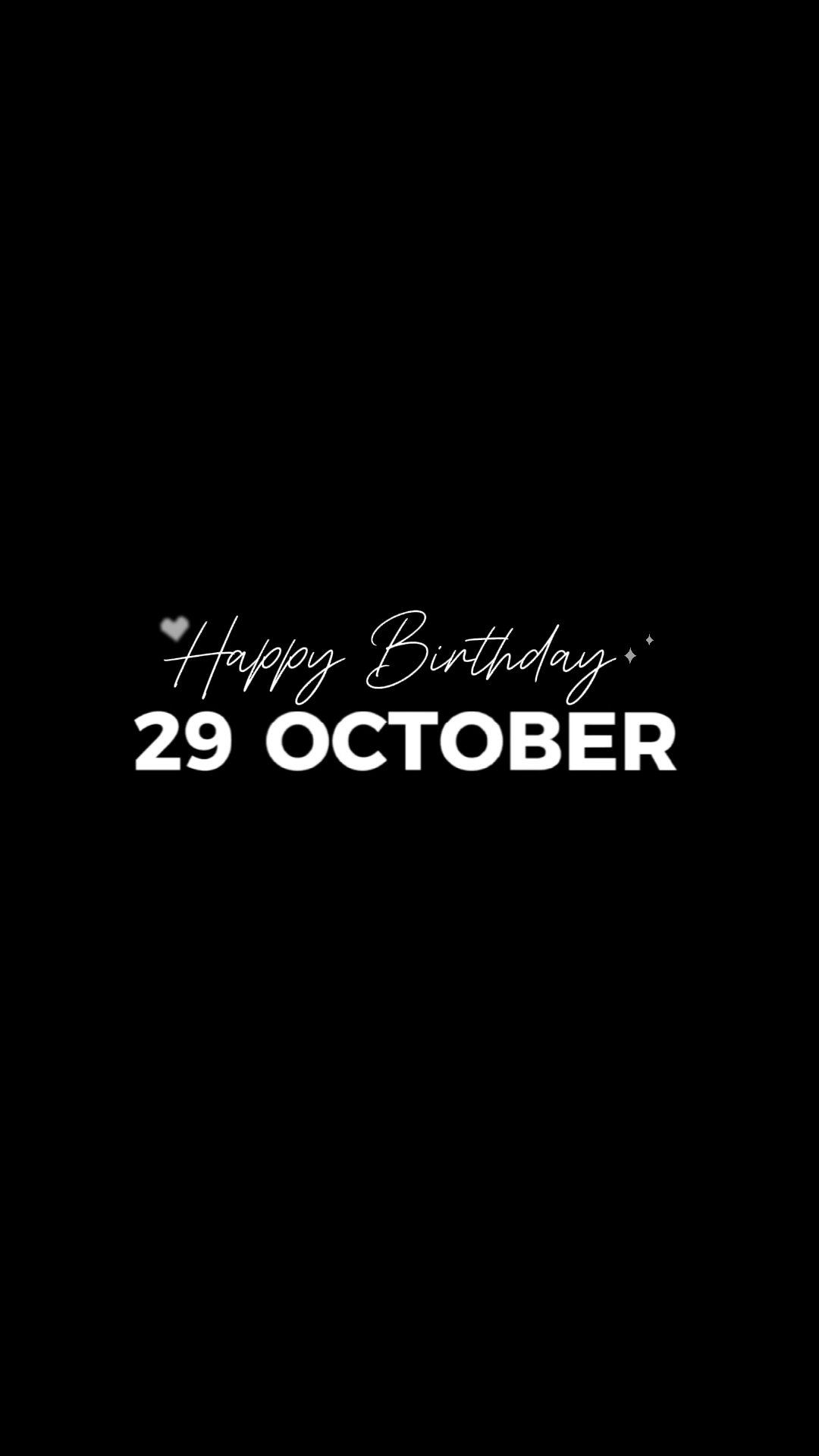 ULANG TAHUN 29 OKTOBER 