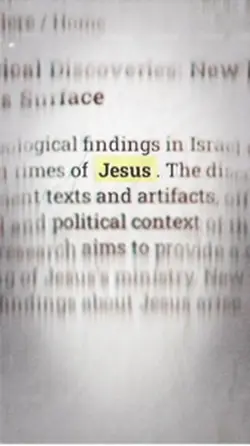 Jesus newspaper edit