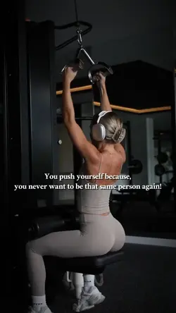 you push yourself