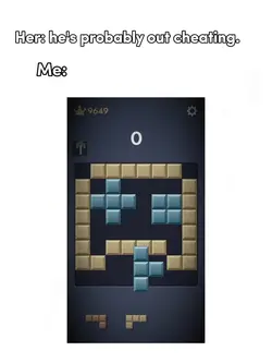 He's prolly out chea