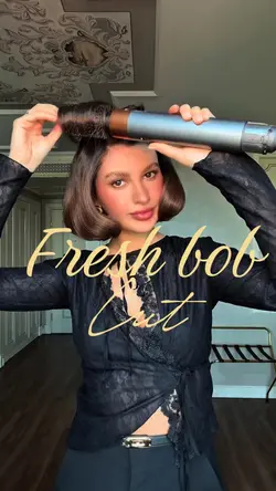 Fresh bob cut
