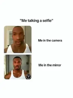 me talking a selfie 