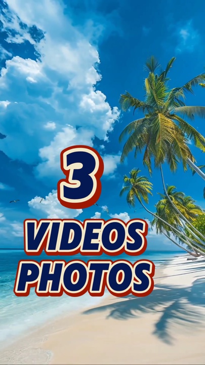 3 videos o fotos 