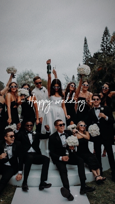 Feliz casamento