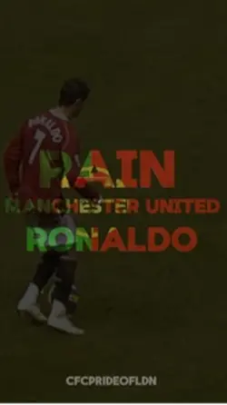 Ronaldo Rain Edit 🌧️