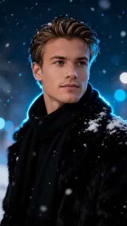 snow photoshoot