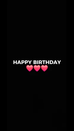 Happy Birthday