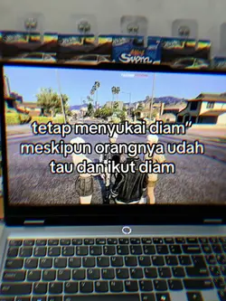 tetap menyukai diam"