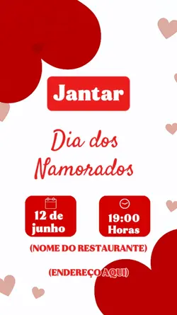 Jantar dia namorados