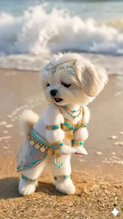 밸리 추는 강아지