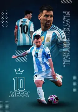 messi poster bola