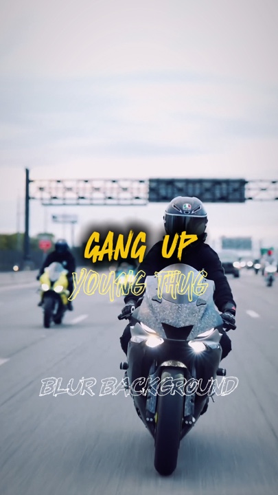GANG UP BLUR BG