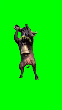dancing bull