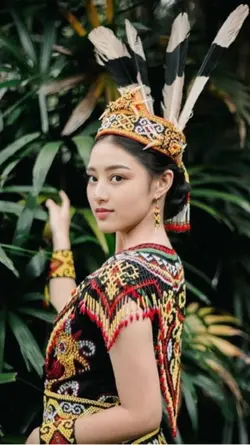 Gadis dayak