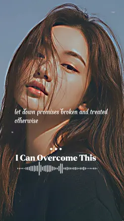 I can overcome this
