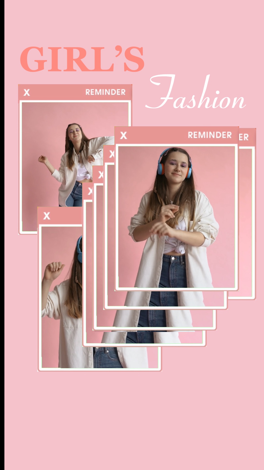 UI, Moda, Trendy, Tiktok tarzı. Şimdi reklam videoları yapın!!!