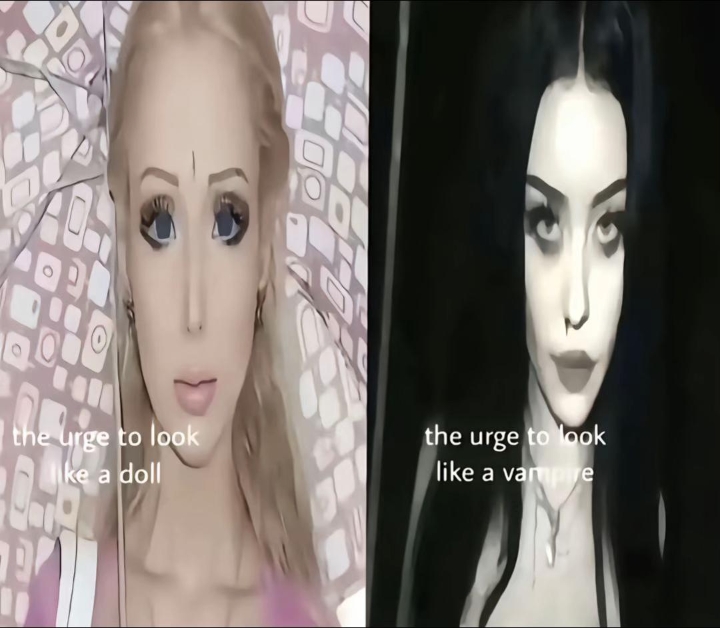 Doll look vs bampira